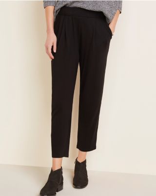 Viscose ankle pants