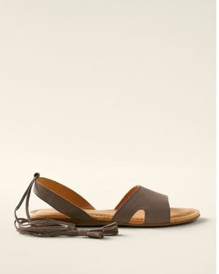 Alessia Ankle-Tie Sandals | Garnet Hill