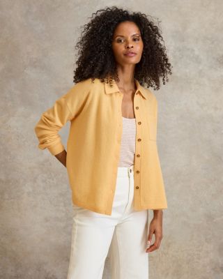 Cashmere Button-Down Sweater | Garnet Hill