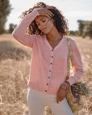 Linen Essential Cardigan