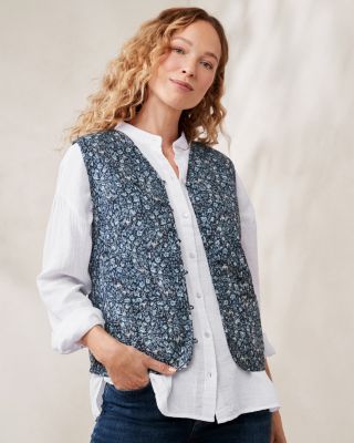 Quilted Cotton Vest