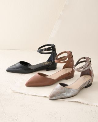 Seychelles ankle 2024 strap flats