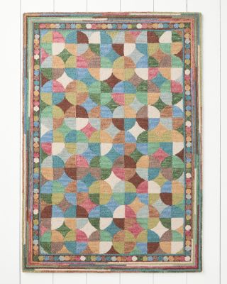 Company C Dottie Hooked Wool Rug | Garnet Hill