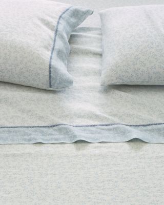 Sylvie Floral Relaxed-Linen Sheets