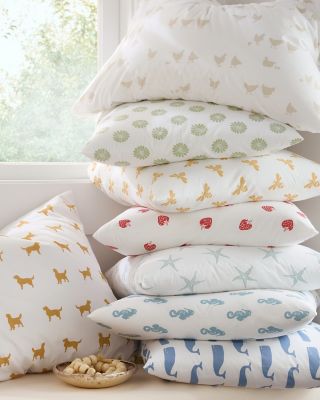 Cozy Ticking Organic-Cotton Flannel Sheets