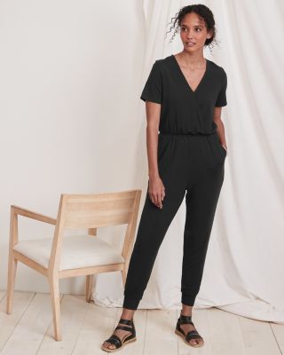 Surplice Jogger Jumpsuit | Garnet Hill