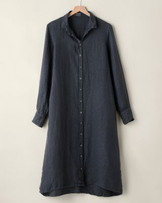 CP Shades Linen Twill Shirtdress | Garnet Hill