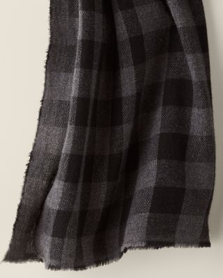 Eileen Fisher Soft hotsell Ombré Plaid Scarf