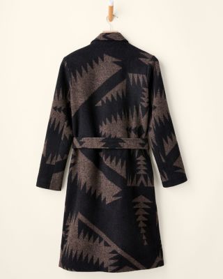 Pendleton Jacquard Trench Coat | Garnet Hill
