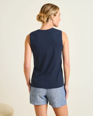 Weekender Crewneck Tank | Garnet Hill