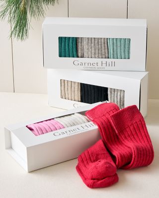 Cashmere Socks Gift Set | Garnet Hill