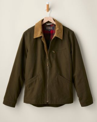 Men's Pendleton Tahoma Canvas Trucker Jacket | Garnet Hill