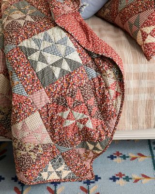 Rockport Ditsy Patchwork Quilt | Garnet Hill