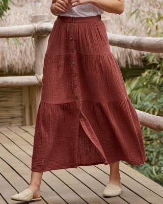 Cotton maxi skirt xl hotsell