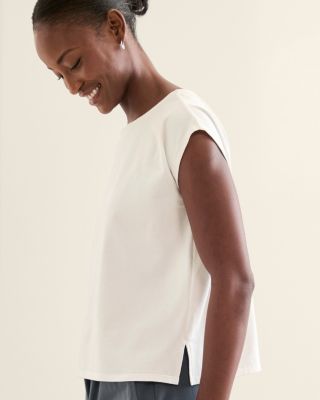 Eileen fisher cheap ballet neck tee