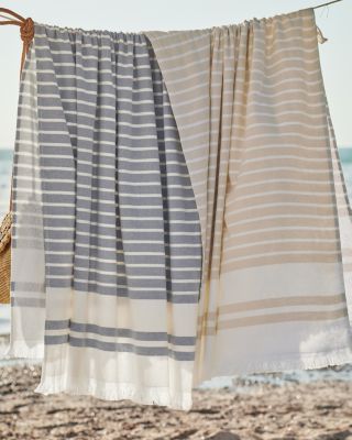 Striped Fouta Towels Garnet Hill
