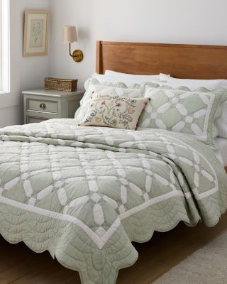 【屋外未使用品】Highland Designs TOP QUILT Rockport Ditsy Patchwork Quilt | Garnet Hill