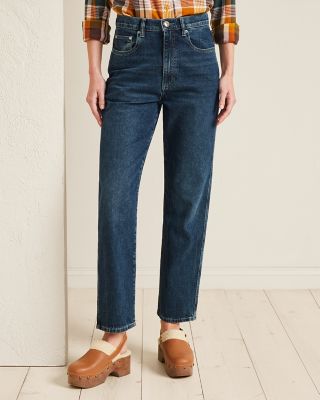 DL1961 Enora High-Rise Straight Jeans | Garnet Hill