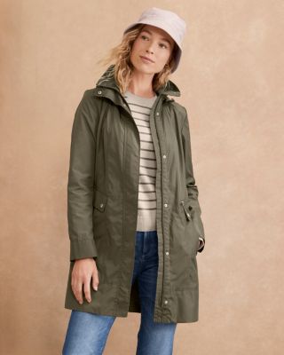 Cole haan cheap hooded rain jacket