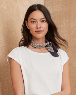 【G FORE】PATTERENED SCARF(WOMEN) / 追跡付 Floral Halter Top Scarf | La Fiorentina
