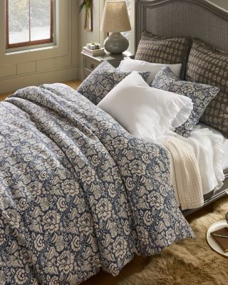 Josephine Relaxed-Linen Duvet Cover | Garnet Hill