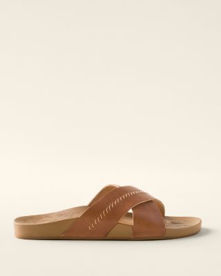 Olukai Kipea Lipi Sandalias OLUKAI Kipe'a Lipi Mujer - Piel Suave Confort Todo El Día Sandalias Mujer OLUKAI