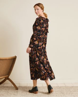 ECOVERO™ Smocked-Bodice Dress | Garnet Hill