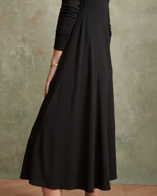 garnet hill seamed knit trapeze dress Seamed Knit Trapeze Dress - M(8-10)
