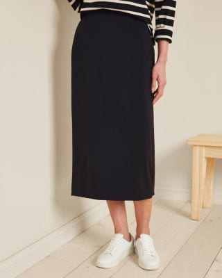 Essential Knit Column Skirt | Garnet Hill