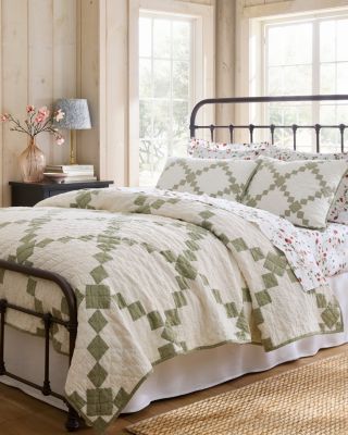 Winter Dreams Handcrafted Reversible Quilt & Shams