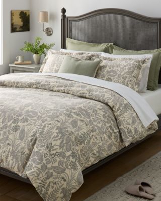 Signature Forest Forager Flannel Duvet Cover Hill