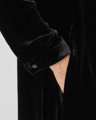 eileen fisher green velvet dress Velvet Dress – Eileen Fisher Renew main image 1