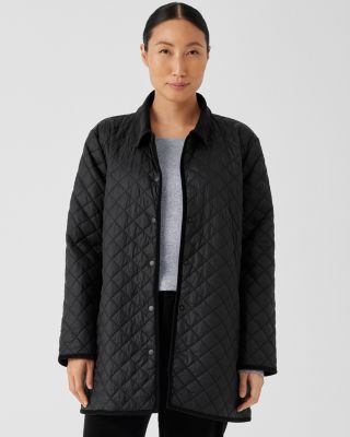 Eileen fisher store quilted jacket