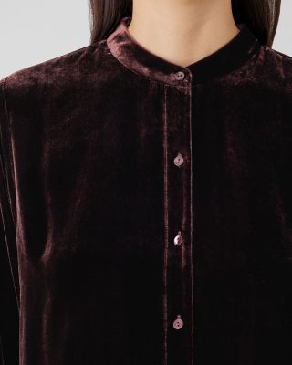 Eileen fisher best sale velvet shirt