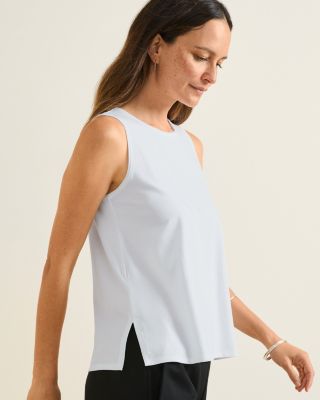(取寄) アイリーン フィッシャー レディース ラウンド ネック クロップド ボックス トップ Eileen Fisher women Round Neck Cropped Box Top Rhapsody Women's Eileen Fisher Round Neck Cropped Box Top | Zappos.com