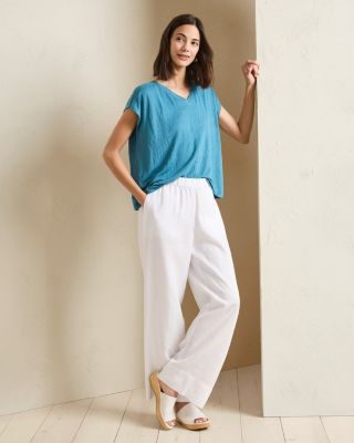 【HI FI FNK】 Belted Linen Pants Sun Strider Linen Pant