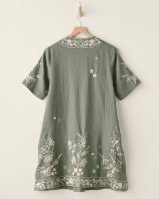 Johnny Was Domingo Linen Dress | Garnet Hill