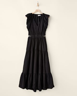 chinese dress ladies Janet Linen Dress by Velvet by Graham & Spencer – 75° & Fuzzy main image 0