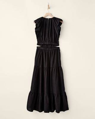 knee length dresses for ladies BALI LINEN DRESS