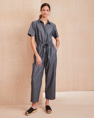 Cotton twill jumpsuit online