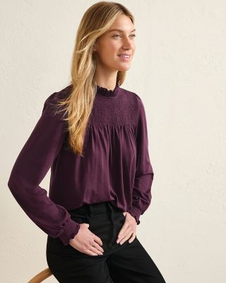 【fa.er.ie】tencel frill long top tencel frill long top