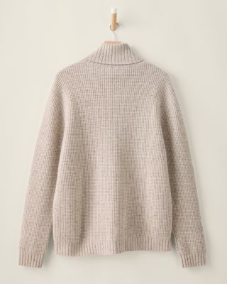 Men's Washable-Cashmere Turtleneck Sweater | Garnet Hill
