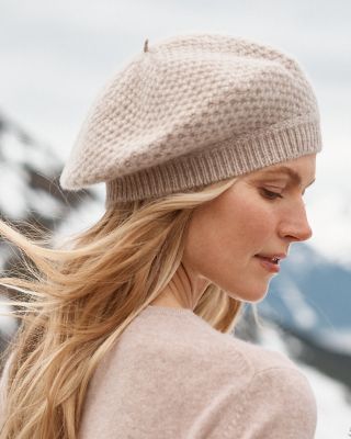 〈SNBYA.H〉MERINO WOOL BERET SNBYA.H〉MERINO WOOL BERET SNBYA.H 100% WASHABLE MERINO WOOL