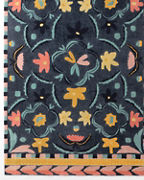 Hable Floral Tufted Wool Rug