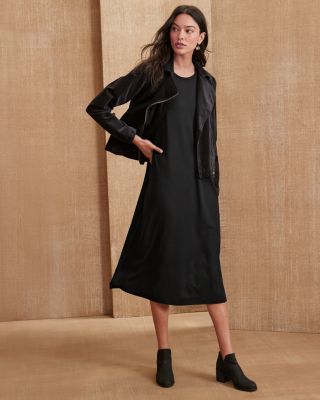 eleanor jersey midi dress EILEEN FISHER Stretch TENCEL™ Et ochs