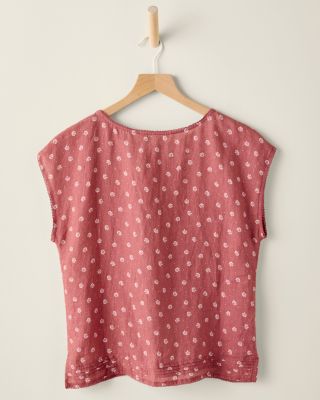 トップス LINEN/PAPER/WOOLWASHEDTWILLWPOCKETSHIRTS Organic Cotton Linen Easy Sweater | Puck | TOAST