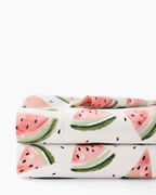 Watermelon Organic-Cotton Percale Bedding