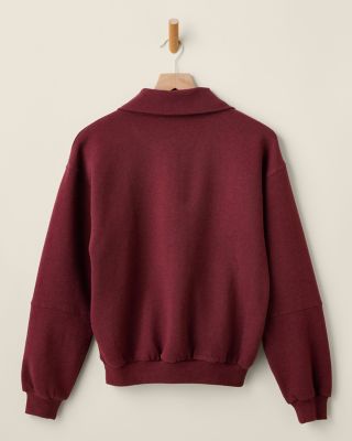 Passport French Terry Pullover | Garnet Hill