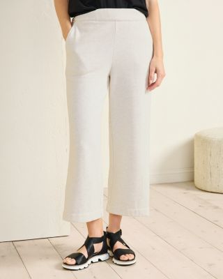 パンツ RE-PURPOSE French American pants 25ss Passport French Terry Cropped Pants | Garnet Hill