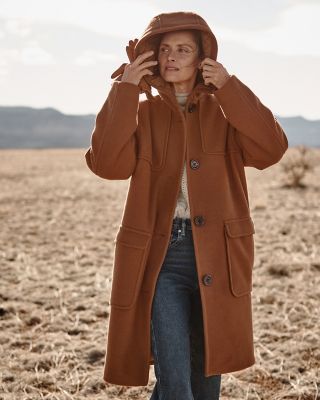 Bernardo Hooded Duffle Coat | Garnet Hill